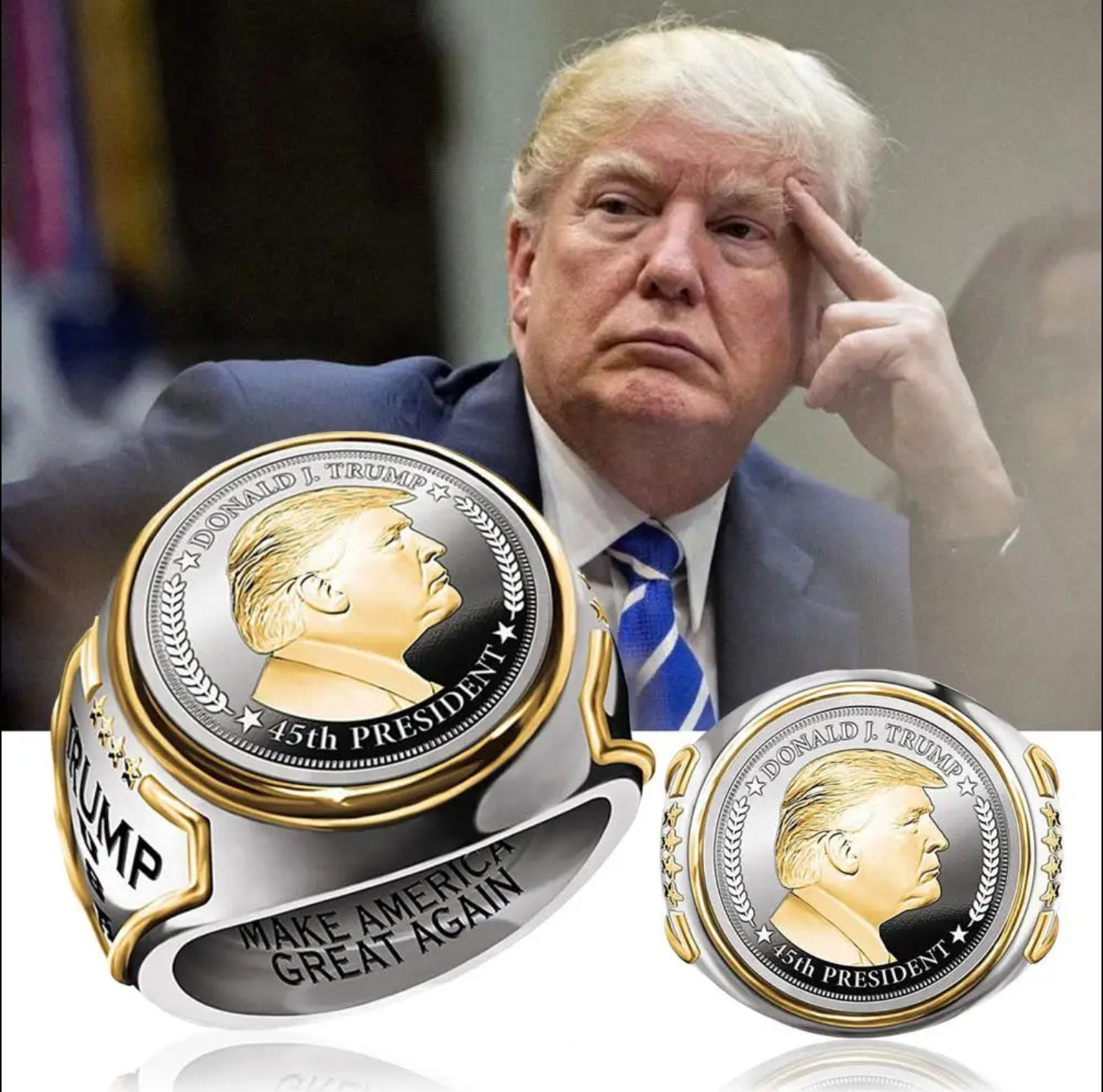 Trump MAGA Ring