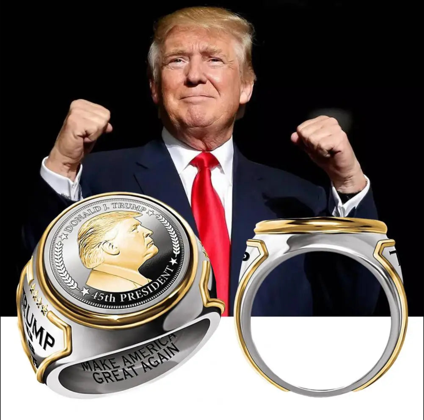 Trump MAGA Ring